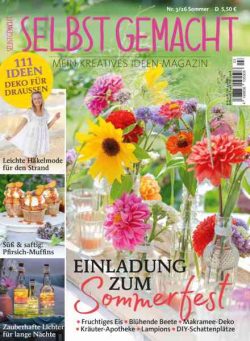 Selbst gemacht – Sommer 2026