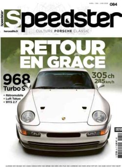 Speedster – Avril-Juin 2026