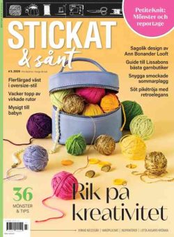 Stickat & Sant – Maj 2026