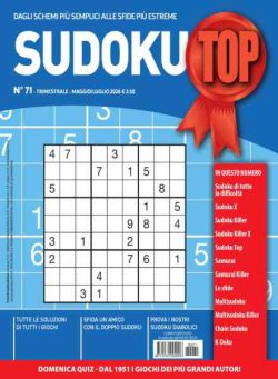 Sudoku Top – Maggio-Luglio 2026