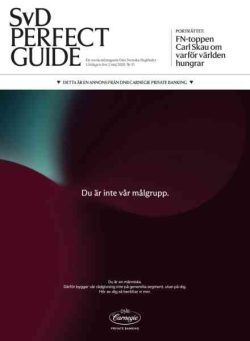 SvD Perfect Guide – 2 Maj 2026