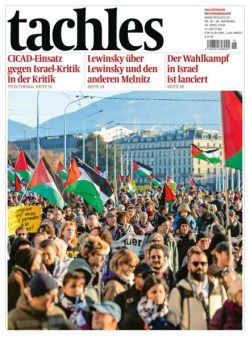 Tachles – 30 April 2026