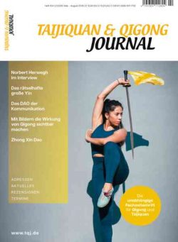 Taijiquan & Qigong Journal – Mai-August 2026