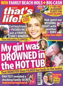 that’s life! UK – 21 May 2026