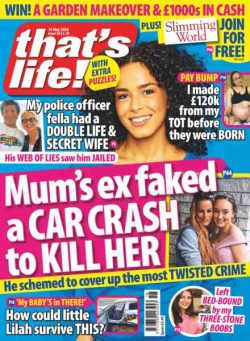 that’s life! UK – 7 May 2026
