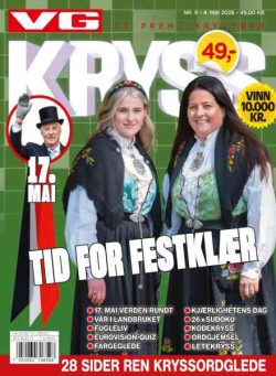 VG Kryssord – 4 Mai 2026