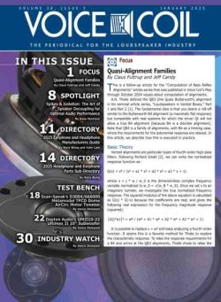 Voice Coil Magazine – January 2025