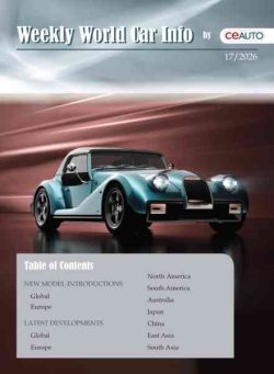 Weekly World Car Info – 25 April 2026