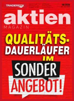 Aktien Magazin – 1 Juni 2026