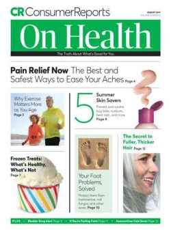 Consumer Reports on Health – August 2017