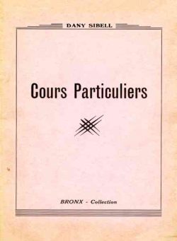 Cours Particuliers 1960