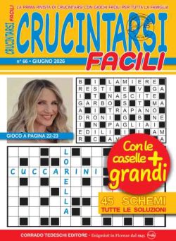 Crucintarsi Facili – Giugno 2026