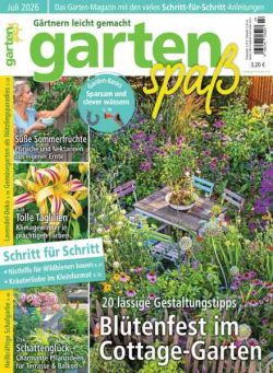 Gartenspass – Juli 2026