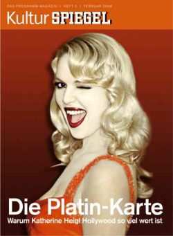 Kultur Spiegel – Februar 2008