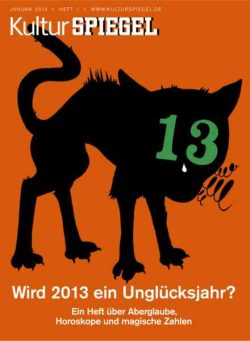 Kultur Spiegel – Januar 2013
