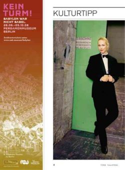 Kultur Spiegel – Juli 2008