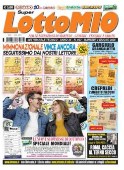Lottomio del Giovedi – 2 Giugno 2026