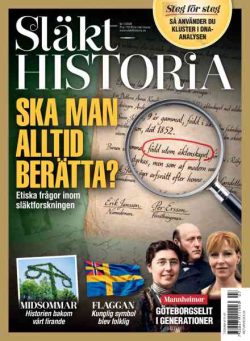 Slakthistoria – Juni 2026