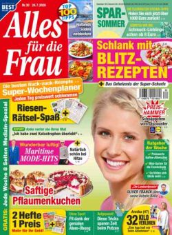 Alles fur die Frau – 24 Juli 2026
