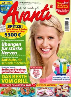 Avanti – 8 Juli 2026