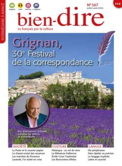 Bien-Dire – Juillet-Aout 2026