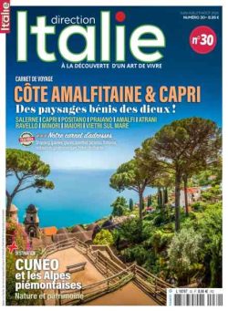 Direction Italie – Juin-Aout 2026