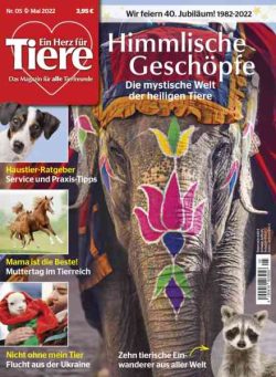 Ein Herz fur Tiere – Mai 2022