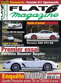 Flat 6 Magazine – Janvier 2010