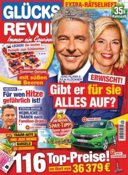 Glucks Revue – 21 Juli 2026