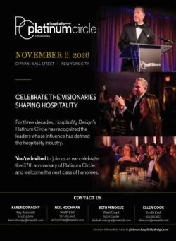 Hospitality Design – May-June 2026
