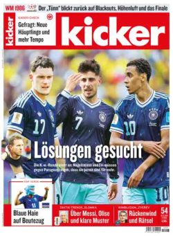 Kicker – 29. Juni 2026