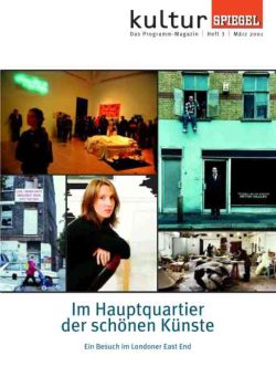 Kultur Spiegel – Marz 2001