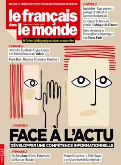 Le francais dans le monde – Juillet-Aout 2026