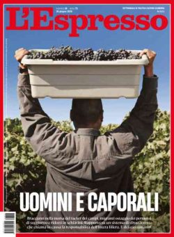 L’Espresso – 26 Giugno 2026