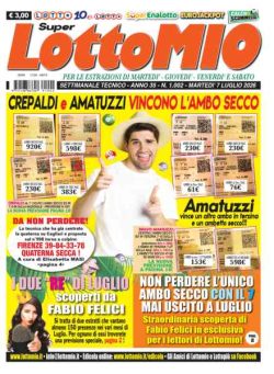 Lottomio del Giovedi – 7 Luglio 2026
