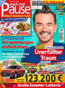 Mach mal Pause – 8 Juli 2026