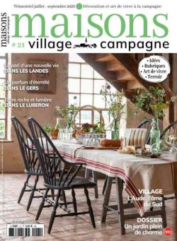 Maisons Village et Campagne – Juillet-Aout-Septembre 2026