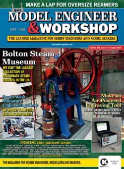 Model Engineer & Workshop – August 2026