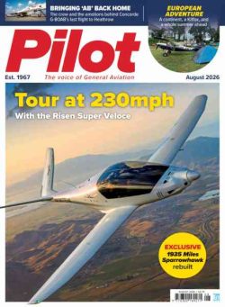 Pilot – August 2026