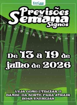 Previsoes da Semana – 13 Julho 2026