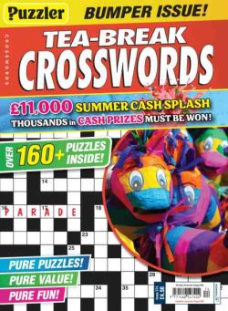 Puzzler Tea-Break Crosswords – Issue 374 2026