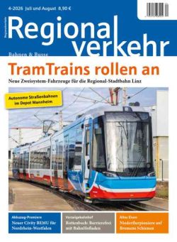 Regionalverkehr – Juli-August 2026