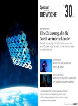 Spektrum Die Woche – 24 Juli 2026
