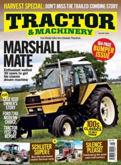 Tractor & Machinery – August 2026