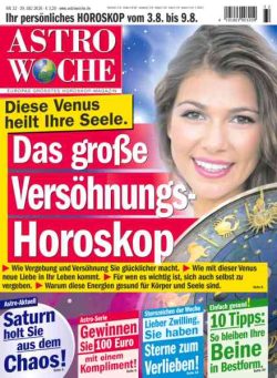 Astrowoche – 29 Juli 2026