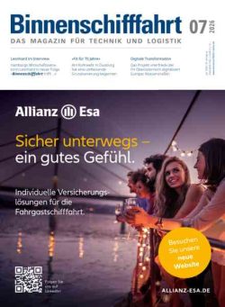 Binnenschifffahrt – Juli 2026