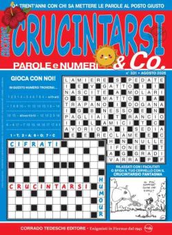 Crucintarsi & Co – Agosto 2026