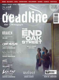 Deadline – Juli-August 2026