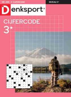 Denksport Cijfercode 3 – 5 Augustus 2026