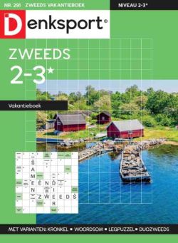 Denksport Zweeds 2-3 vakantieboek – 26 Augustus 2026